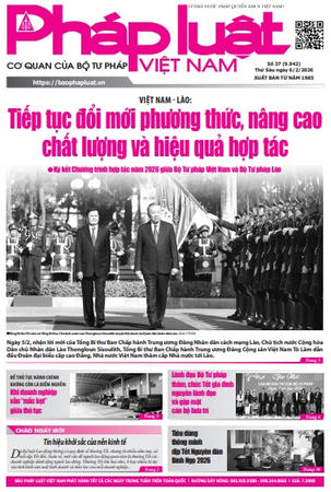 Báo Pháp luật Việt Nam số 037