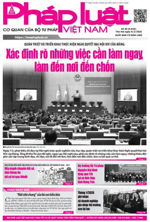 Báo Pháp luật Việt Nam số 040