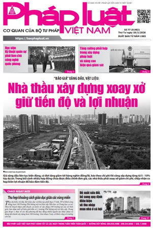 Báo Pháp luật Việt Nam số 077