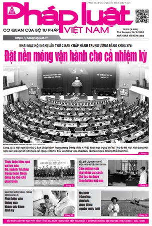 Báo Pháp luật Việt Nam số 083