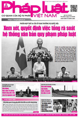 Báo Pháp luật Việt Nam số 092