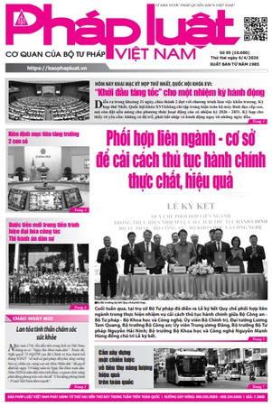 Báo Pháp luật Việt Nam số 095