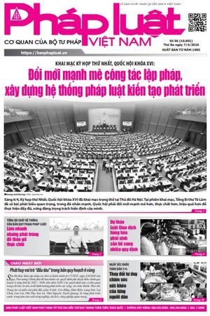 Báo Pháp luật Việt Nam số 096