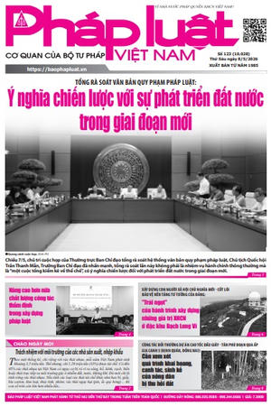 Báo Pháp luật Việt Nam số 123