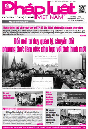 Báo Pháp luật Việt Nam số 130