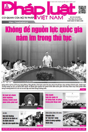 Báo Pháp luật Việt Nam số 134