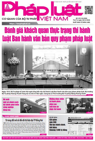 Báo Pháp luật Việt Nam số 133