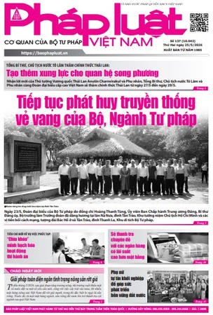 Báo Pháp luật Việt Nam số 137