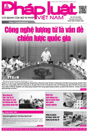 Báo Pháp luật Việt Nam số 135