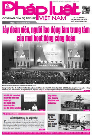 Báo Pháp luật Việt Nam số 147