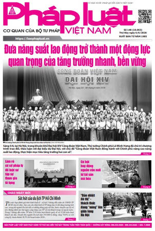 Báo Pháp luật Việt Nam số 148