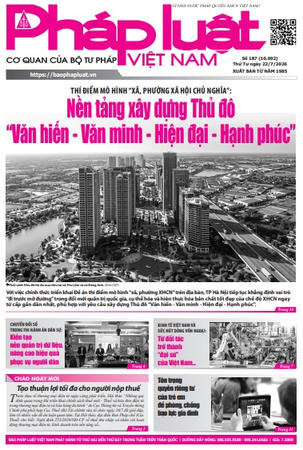 Báo Pháp luật Việt Nam số 187