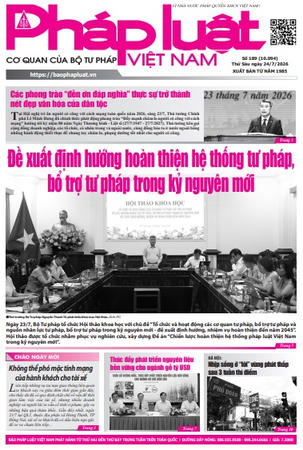 Báo Pháp luật Việt Nam số 189
