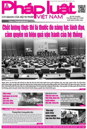 Báo Pháp luật Việt Nam số 194
