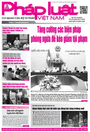 Báo Pháp luật Việt Nam số 192