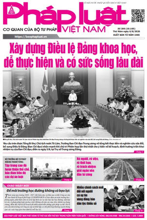 Báo Pháp luật Việt Nam số 200
