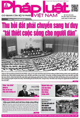 Báo Pháp luật Việt Nam số 214