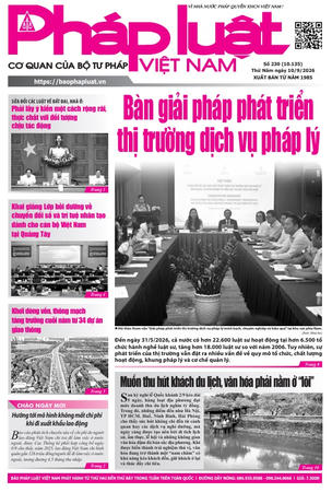 Báo Pháp luật Việt Nam số 230