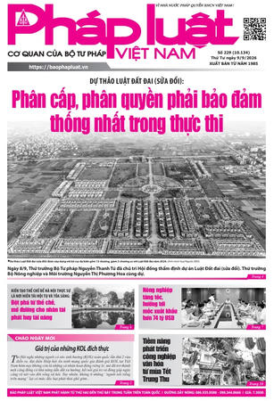 Báo Pháp luật Việt Nam số 229