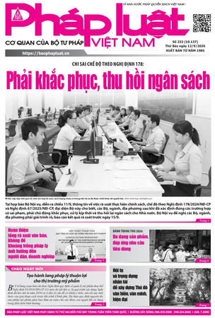 Báo Pháp luật Việt Nam số 232