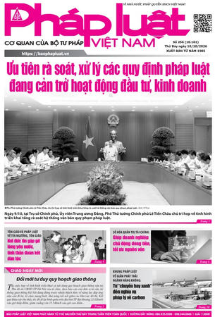 Báo Pháp luật Việt Nam số 256