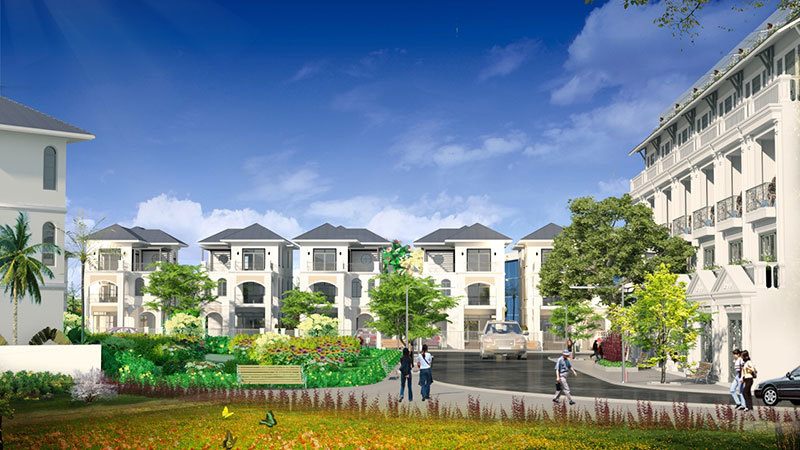 Biệt thự Đơn Lập - Sông Lập tại Mỏ Bạch Central Hills