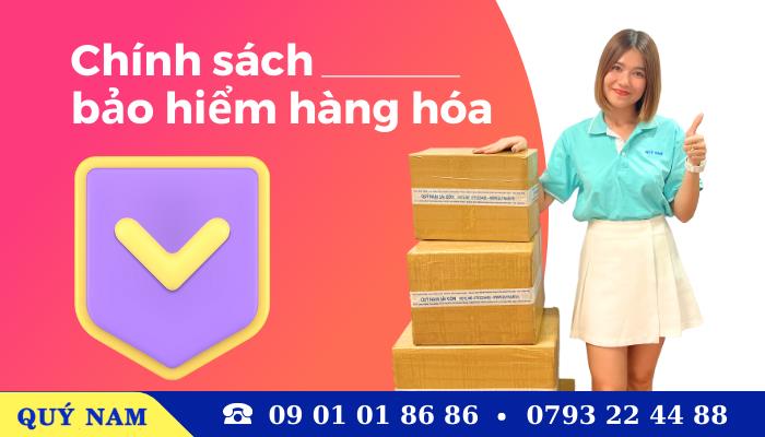 Tất cả các đơn hàng gửi tại Quý Nam đều được đóng bảo hiểm hàng hóa