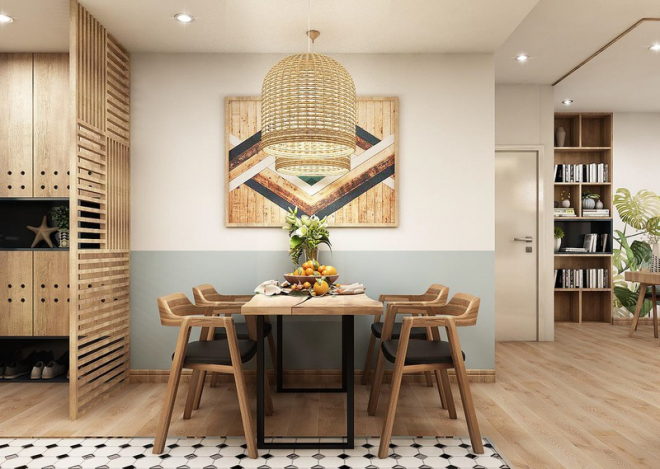 Căn hộ hiện đại 68m2 mang hương vị đồng quê - Ảnh 6