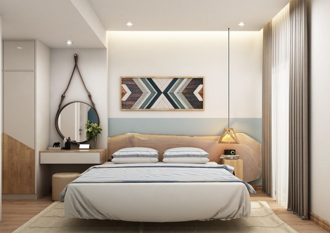 Căn hộ hiện đại 68m2 mang hương vị đồng quê - Ảnh 9