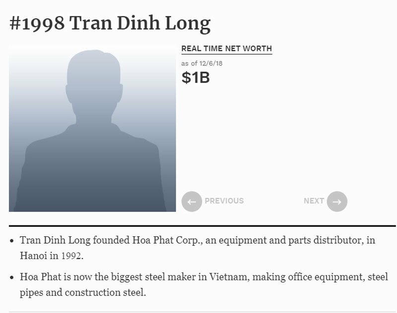 Chờ thêm 2 đại gia Việt Nam được vinh danh tỷ phú USD toàn cầu