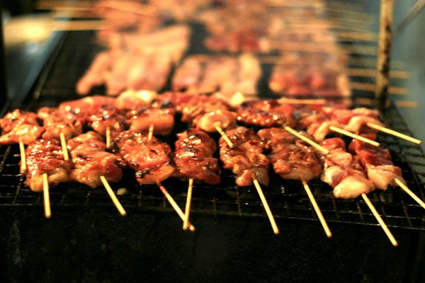 Kết quả hình ảnh cho Thịt xiên nướng