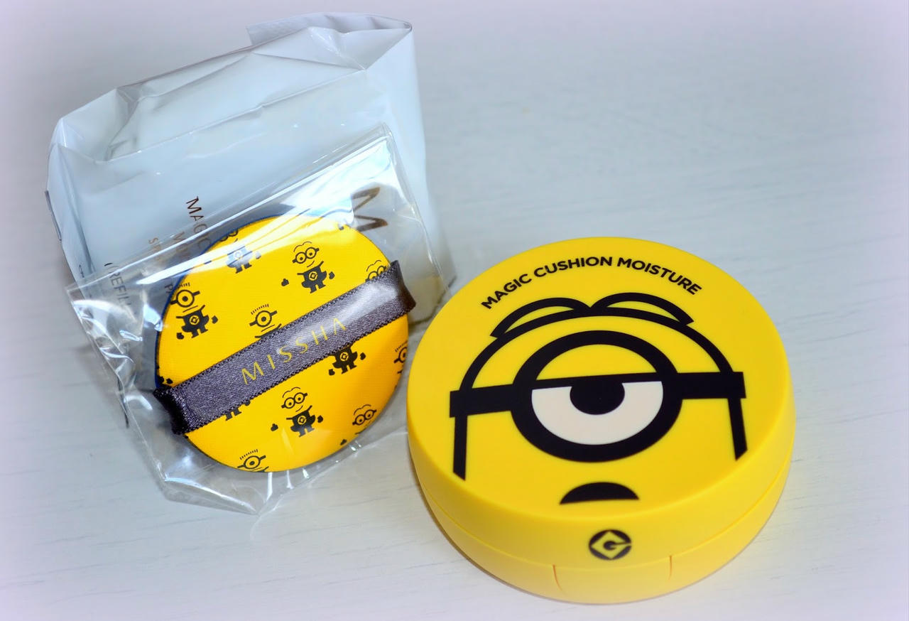 Kết quả hình ảnh cho Missha Minion Magic Cushion