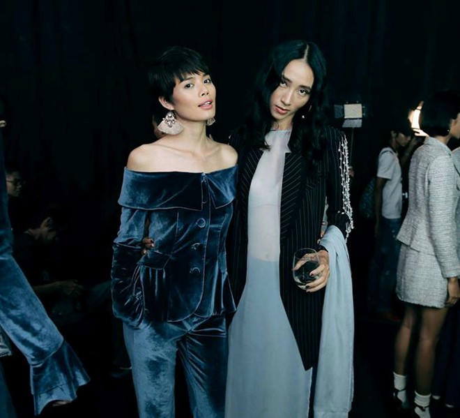 Thoi trang nhung xanh duoc sao Viet mac nhieu nhat mua hinh anh 7