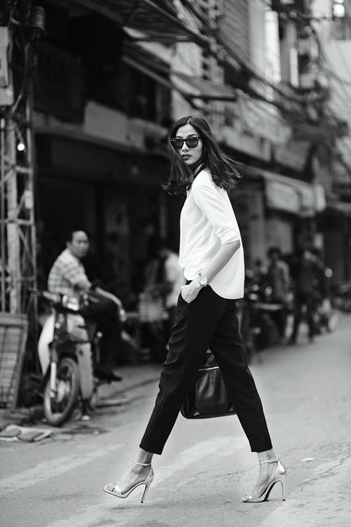 Kết quả hình ảnh cho Quần âu cổ điển đen cá tính Châu Âu