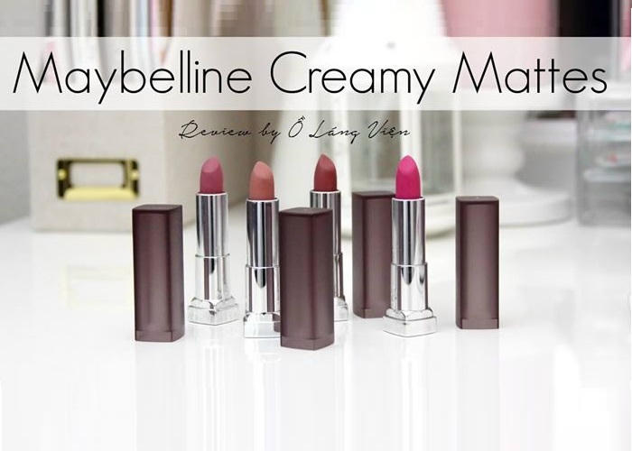 Kết quả hình ảnh cho Maybelline Color Sensational Creamy Mattes