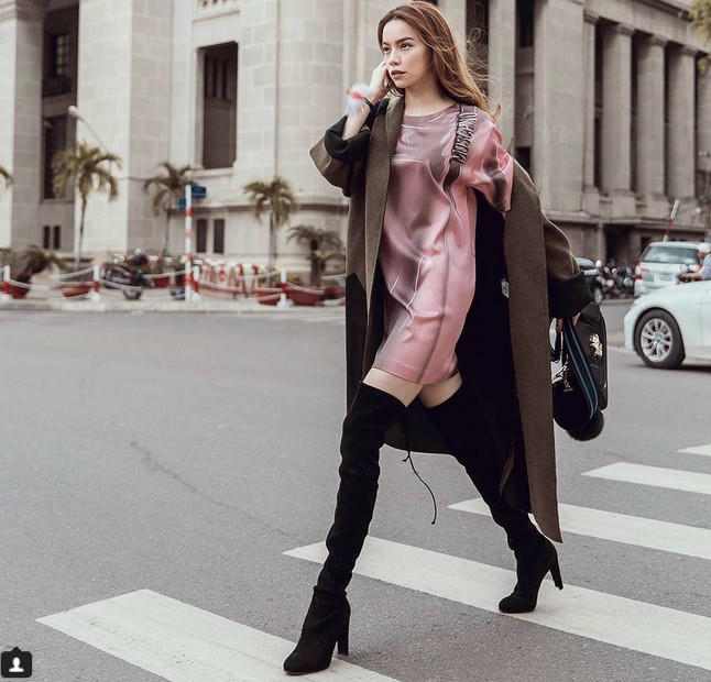 Kết quả hình ảnh cho 3. Bốt ngang đùi: sao Việt