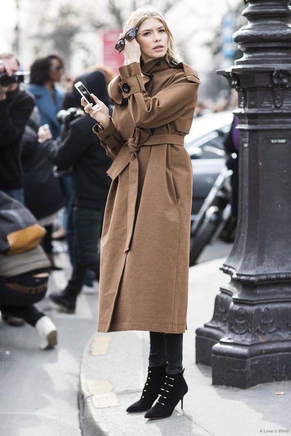 Kết quả hình ảnh cho Áo khoác thắt đai quần legging sao Châu Âu