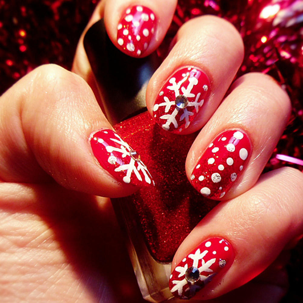 Kết quả hình ảnh cho nail cho ngày giáng sinh