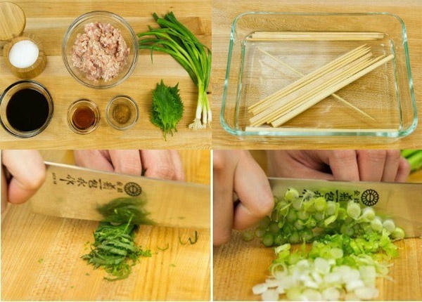 Kết quả hình ảnh cho Nem nướng lạ miệng từ thịt gà xay