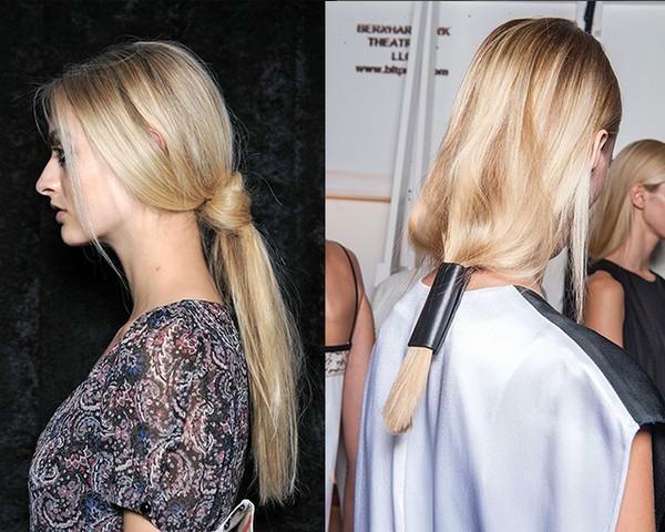 Kết quả hình ảnh cho Tóc buộc thấp