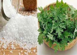 Kết quả hình ảnh cho Muối rang giảm mỡ