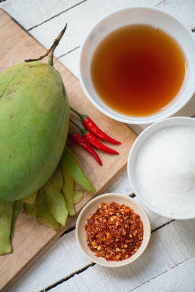 Kết quả hình ảnh cho Xoài ngâm mắm ớt
