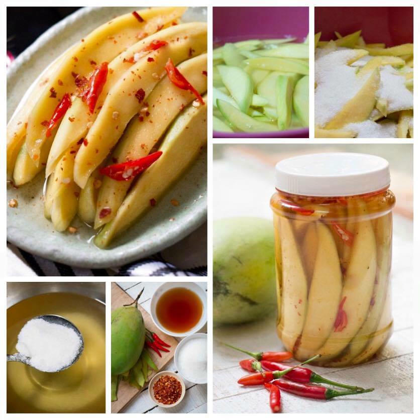 Kết quả hình ảnh cho Xoài ngâm mắm ớt