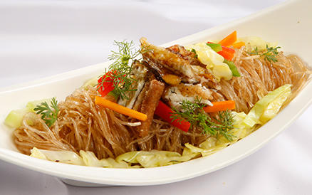 Kết quả hình ảnh cho miến xào lươn