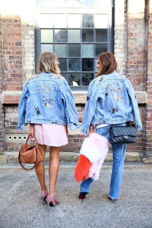 Kết quả hình ảnh cho Áo khoác denim thêu họa tiết sao Châu Âu