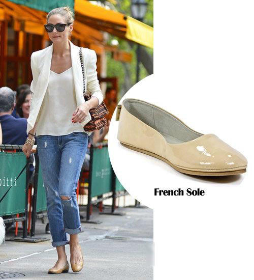 Kết quả hình ảnh cho giày bệt màu nude sao Châu Âu