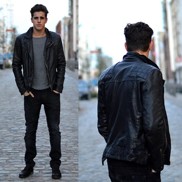 Kết quả hình ảnh cho Áo jacket nam tô thanh lịch sao Châu Âu