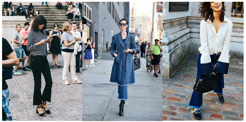 Kết quả hình ảnh cho Quần jeans gấu tua rua sao Châu Âu