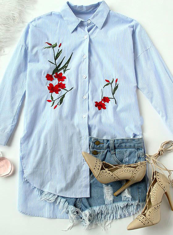 Sơmi hoa cho Xuân/Hè 2017 chỉ cần theo 2 xu hướng này thôi là quá đủ