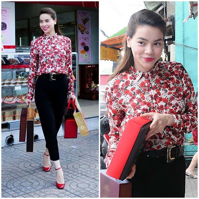 Kết quả hình ảnh cho Sơmi/ áo blouse họa tiết hoa sao Châu Âu